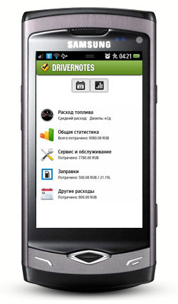 DriverNotes для Bada